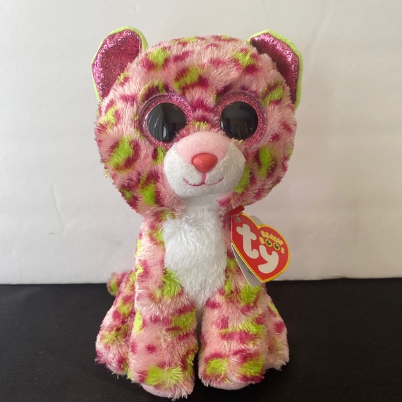 Ty Beanie Boos Lainey Leopard Plush Toy NEW - Picture 2 of 9